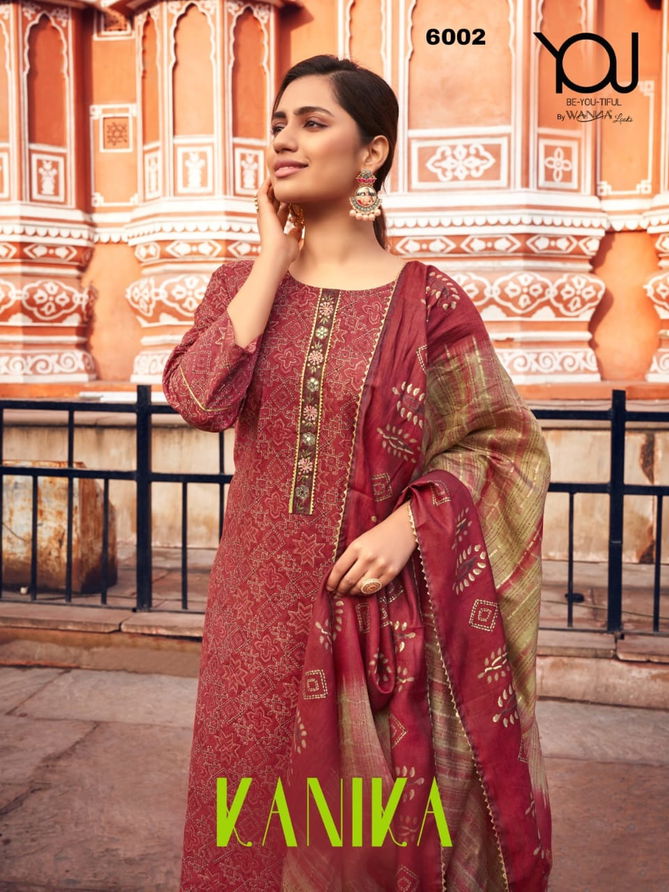 Wanaa Kanika Festive Wear Wholesale Readymade Salwar Suits